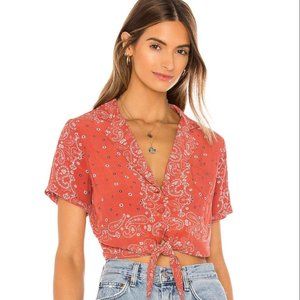 Tularosa Wild Top in Rust Bandana